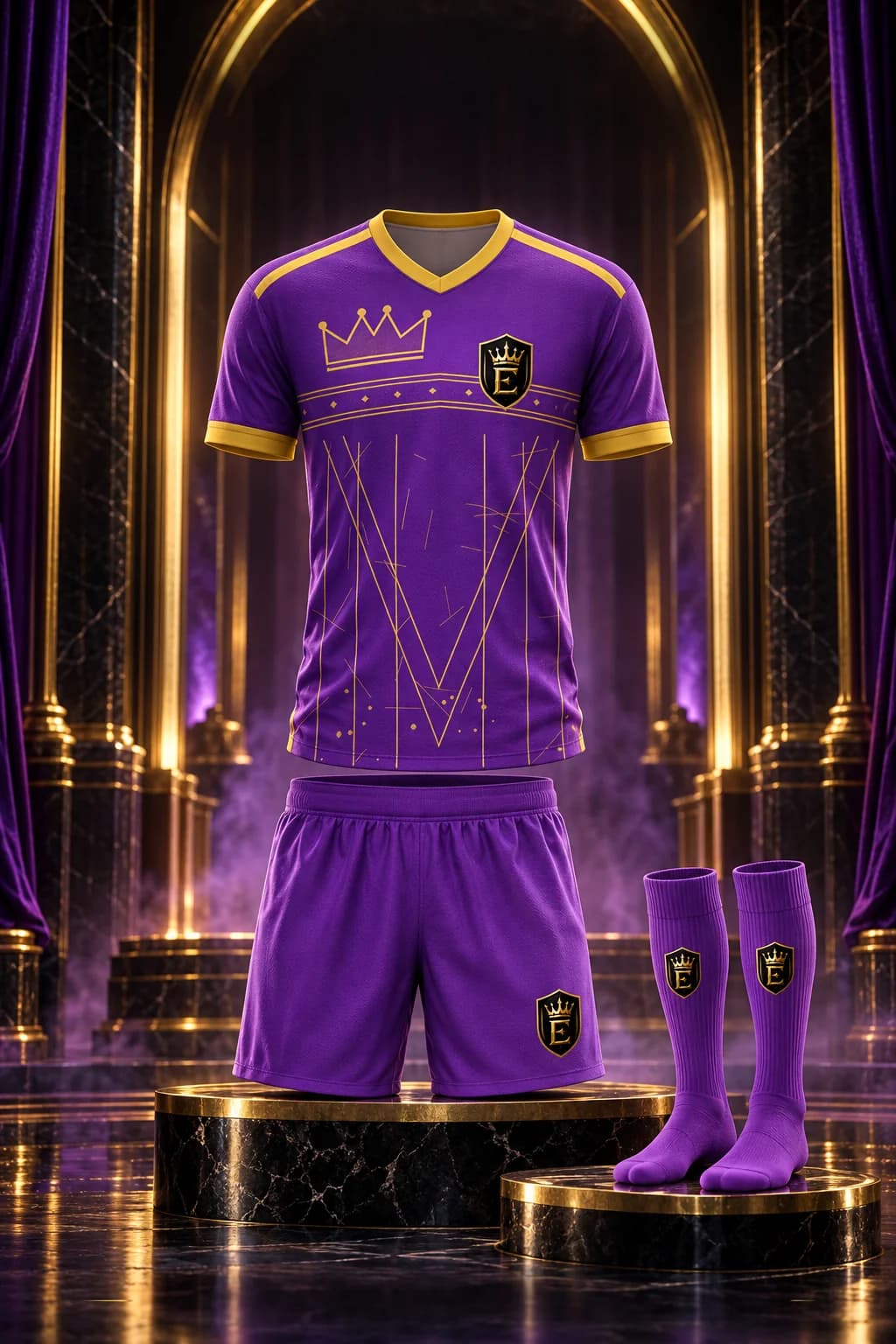 Empire SC jersey, shorts and game socks