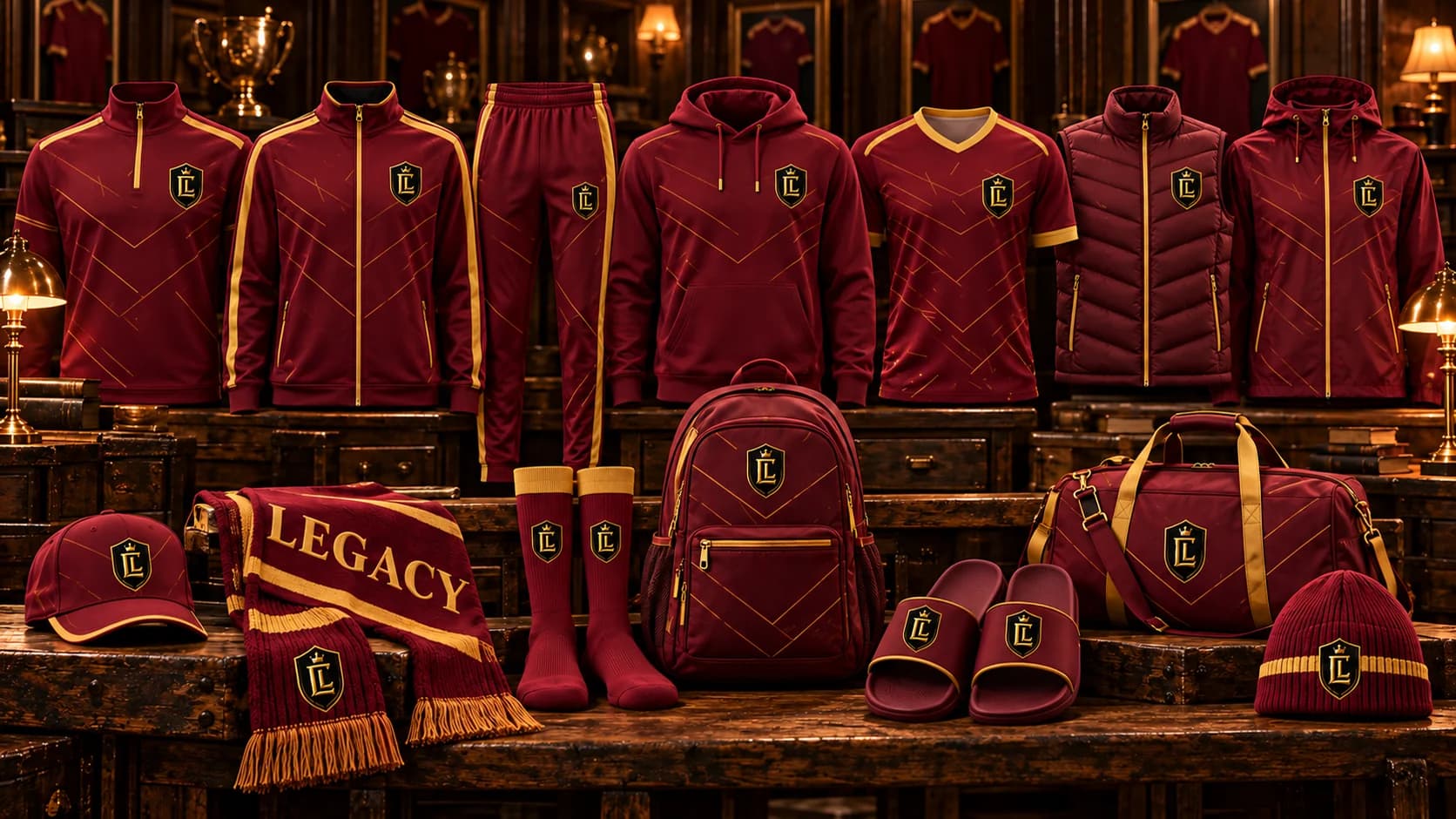 Legacy SC fan wear collection