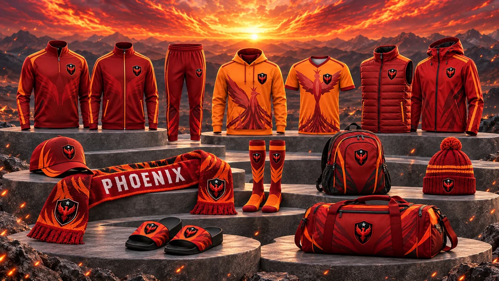 Phoenix SC fan wear collection