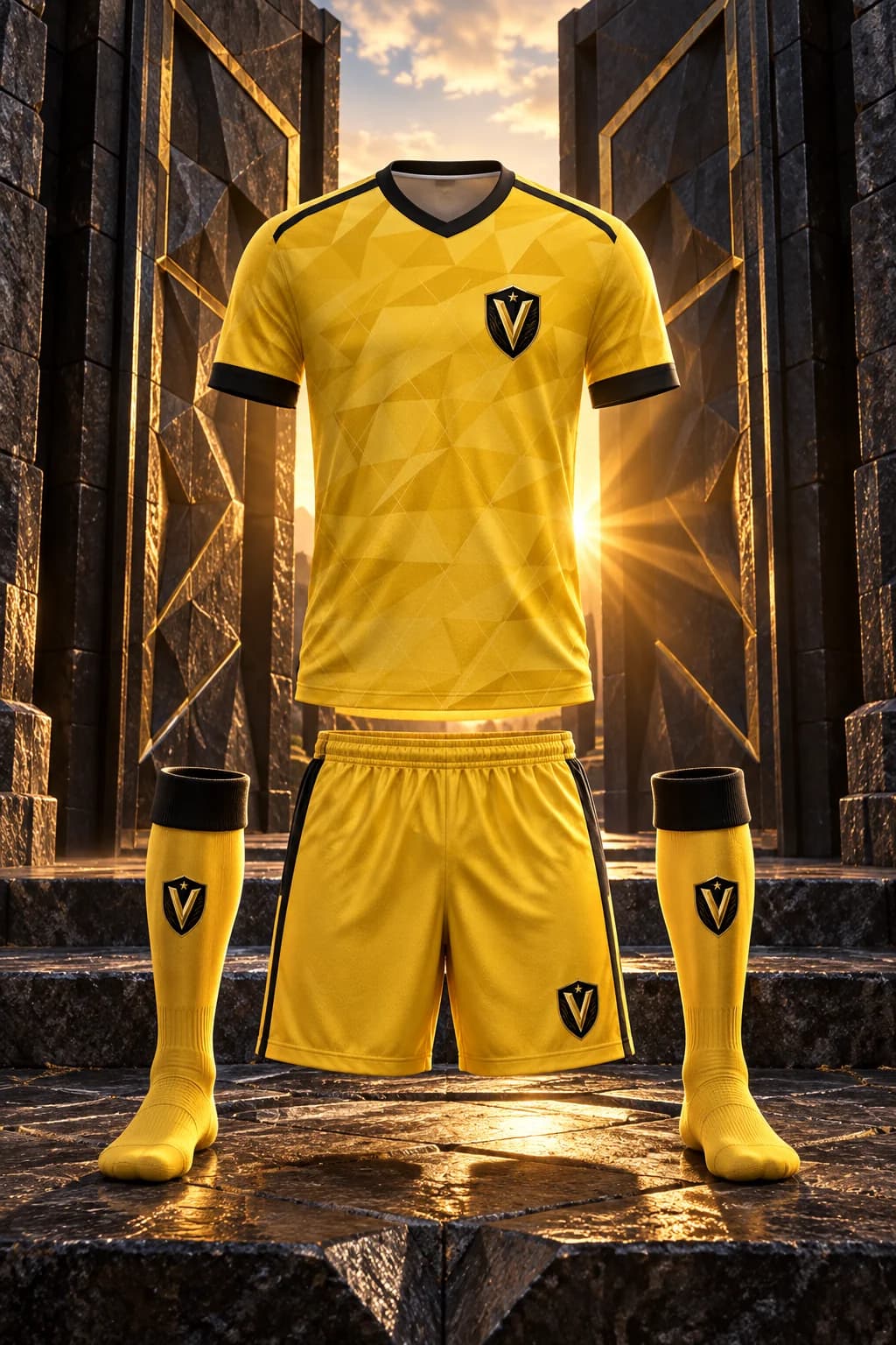 Valor SC jersey, shorts and game socks